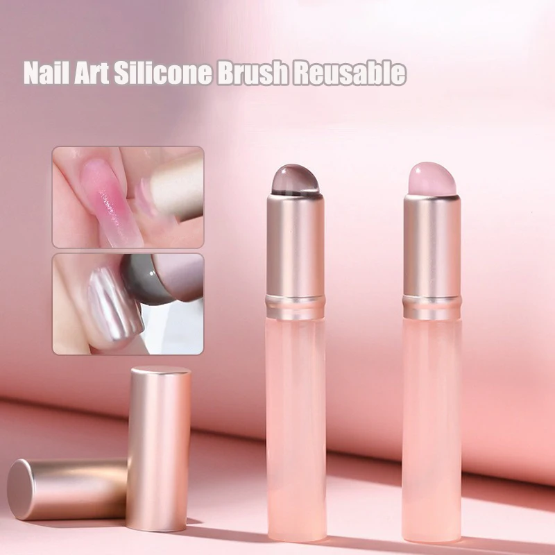 เจลลี่สีชมพูเล็บแปรงซิลิโคนReu - Nail Art Jelly บทวิจารณ์และราคา