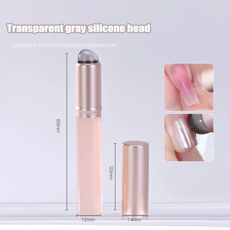 เจลลี่สีชมพูเล็บแปรงซิลิโคนReu - Nail Art Jelly บทวิจารณ์และราคา