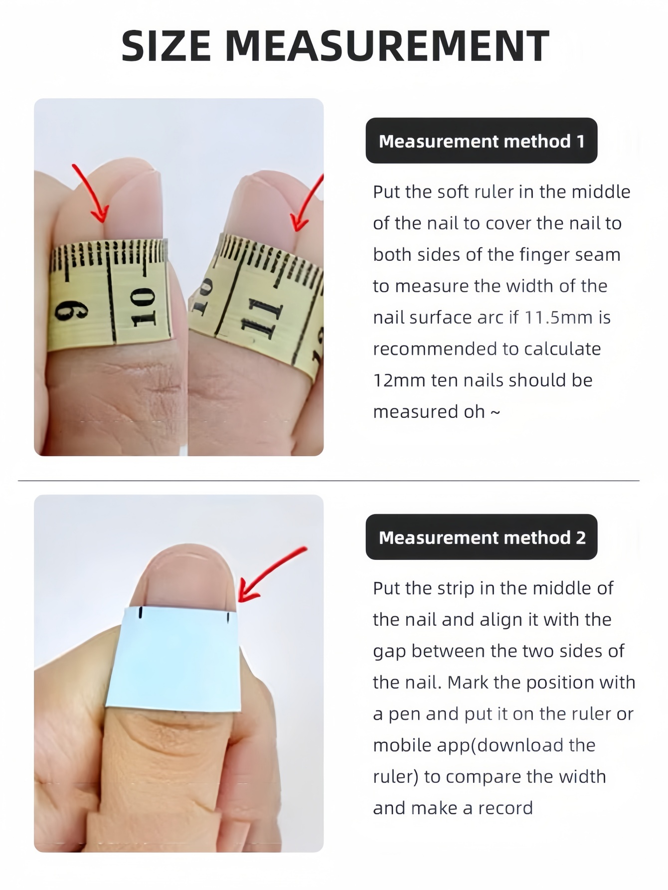 เล็บปลอมรูปวงรีขนาดกลาง 10 ชิ้ - Nail Art Y2K บทวิจารณ์และราคา