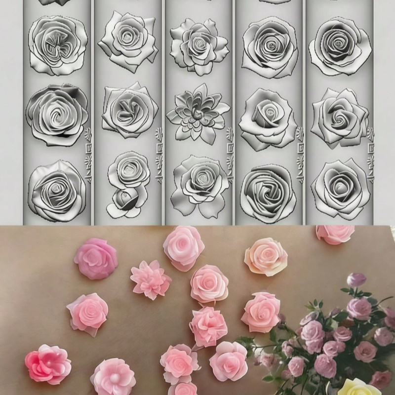 แม่พิมพ์ลายเล็บรูปมงกุฎหงส์สุด - Nail Art Elegant บทวิจารณ์และราคา