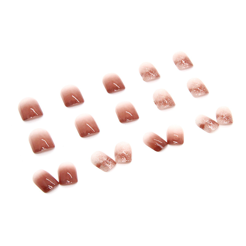24ชิ้นสีชมพูสดใสสีไล่ระดับสีเค - Nail Art Wedding บทวิจารณ์และราคา