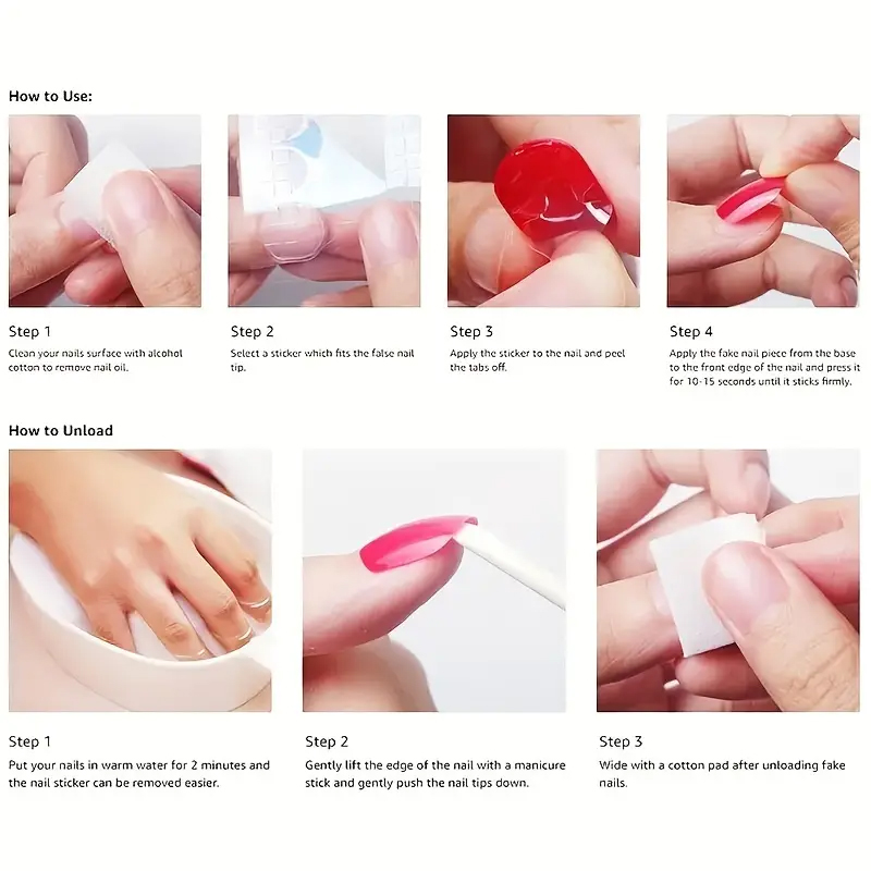 แถบถูเล็บปลอมและกาวเจลลี่ลายหั - Nail Art Y2K บทวิจารณ์และราคา