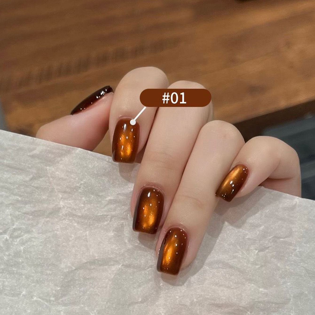 MIANEL 2026 ใหม่ 10ML ยาทาเล็บ - Nail Art Red Wine Cat Eye บทวิจารณ์และราคา