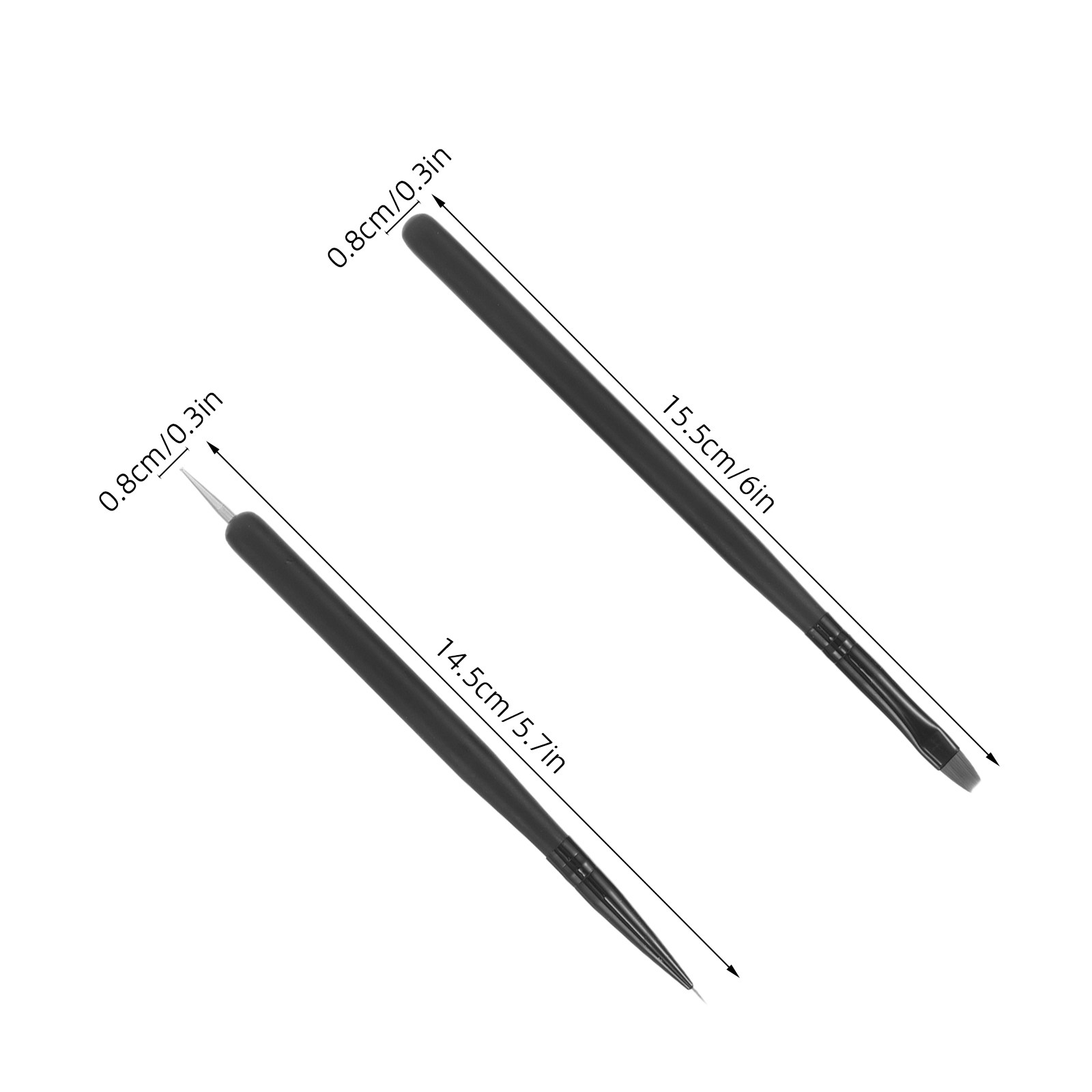 ชุดแปรงทำเล็บมืออาชีพ 8 ชิ้น พ - Nail Art Elegant บทวิจารณ์และราคา