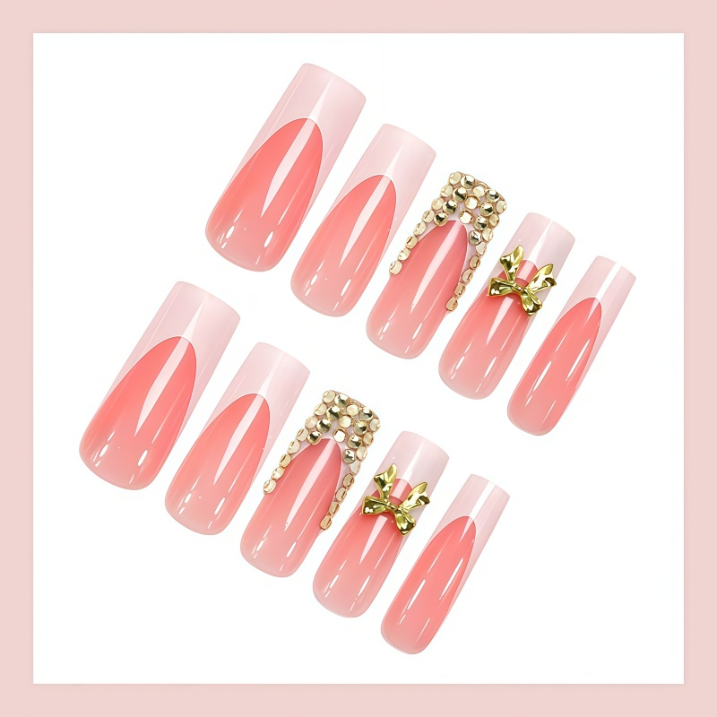 ชุดทำเล็บ 24 ชิ้น ดีไซน์โบว์สี - Nail Art Elegant บทวิจารณ์และราคา