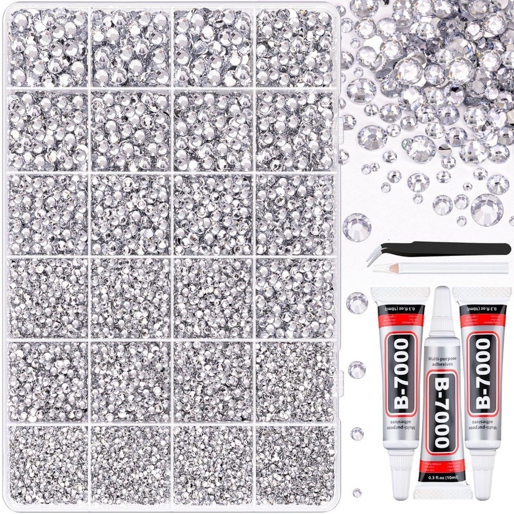 ชุดเรซิ่นหลากสีประดับเพชร DIY  - Nail Art Jelly บทวิจารณ์และราคา