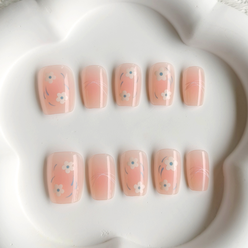 สติ๊กเกอร์ติดเล็บปลอมลายเฟรนช์ - Nail Art Y2K บทวิจารณ์และราคา