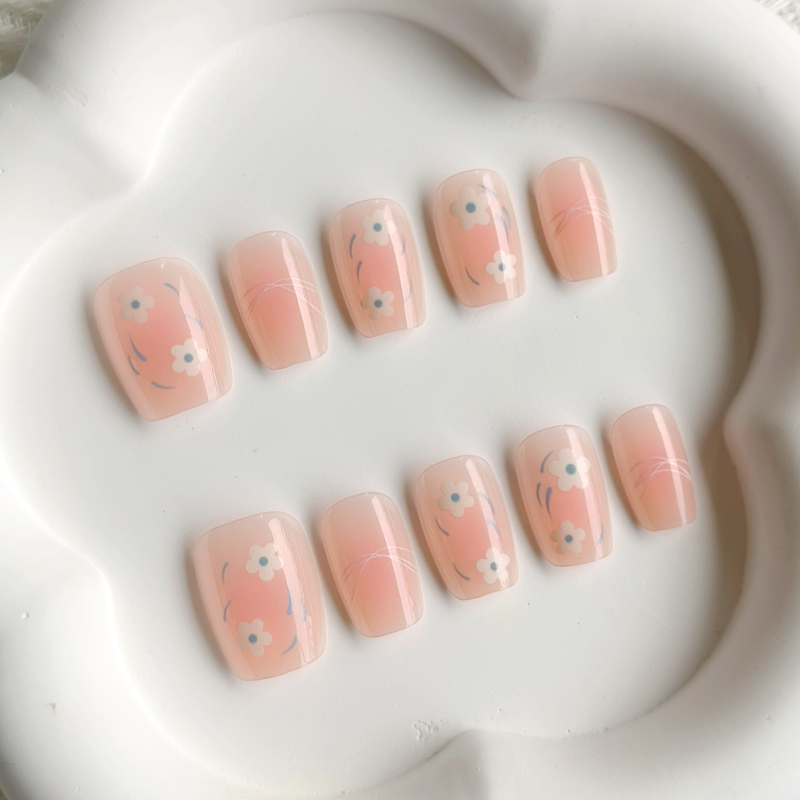สติ๊กเกอร์ติดเล็บปลอมลายเฟรนช์ - Nail Art Y2K บทวิจารณ์และราคา