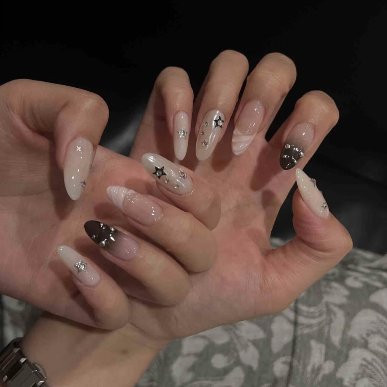 10pcs Handmade เกาหลีกดบนเล็บ  - Nail Art Y2K บทวิจารณ์และราคา