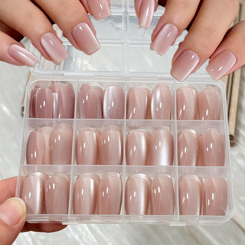 เล็บปลอมแบบกดติด 144 ชิ้น/กล่อ - Nail Art Wedding บทวิจารณ์และราคา
