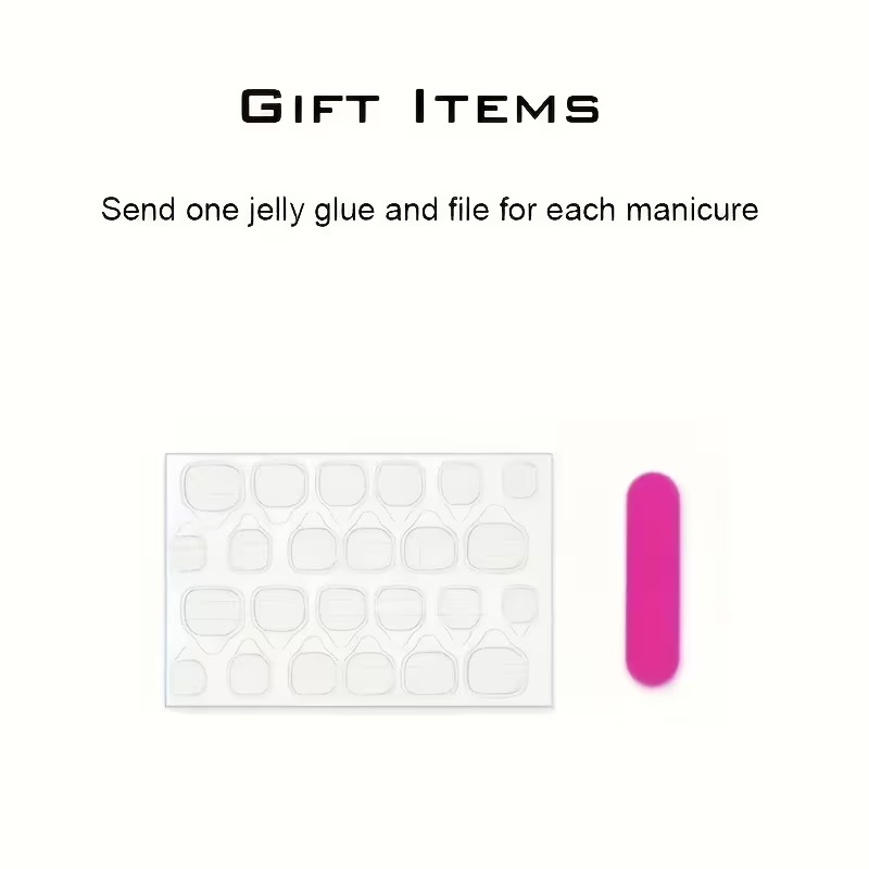 เล็บปลอมแบบกดติดขนาดกลาง 10 ชิ - Nail Art Y2K บทวิจารณ์และราคา
