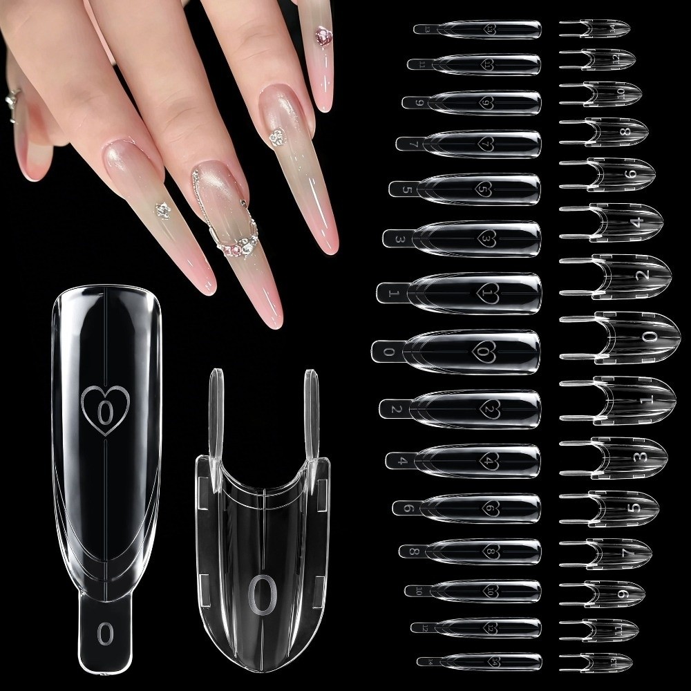 120 ชิ้น แม่พิมพ์เล็บรูปทรงจรว - Nail Art Y2K บทวิจารณ์และราคา
