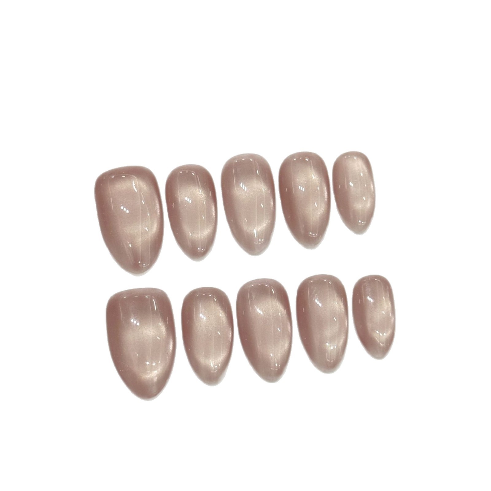 เล็บปลอมกดติด 10 ชิ้น ทำมือ สี - Nail Art Y2K บทวิจารณ์และราคา